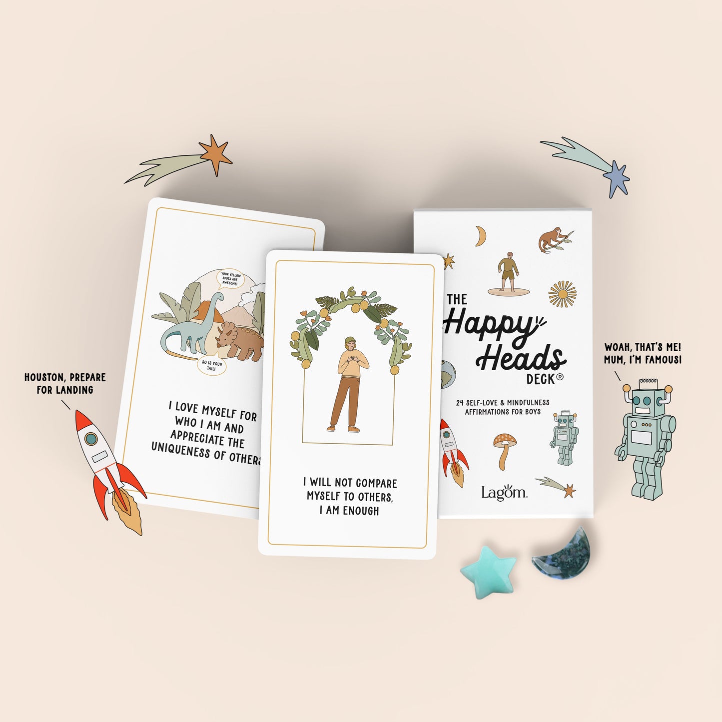 The Happy Heads Deck - Boys